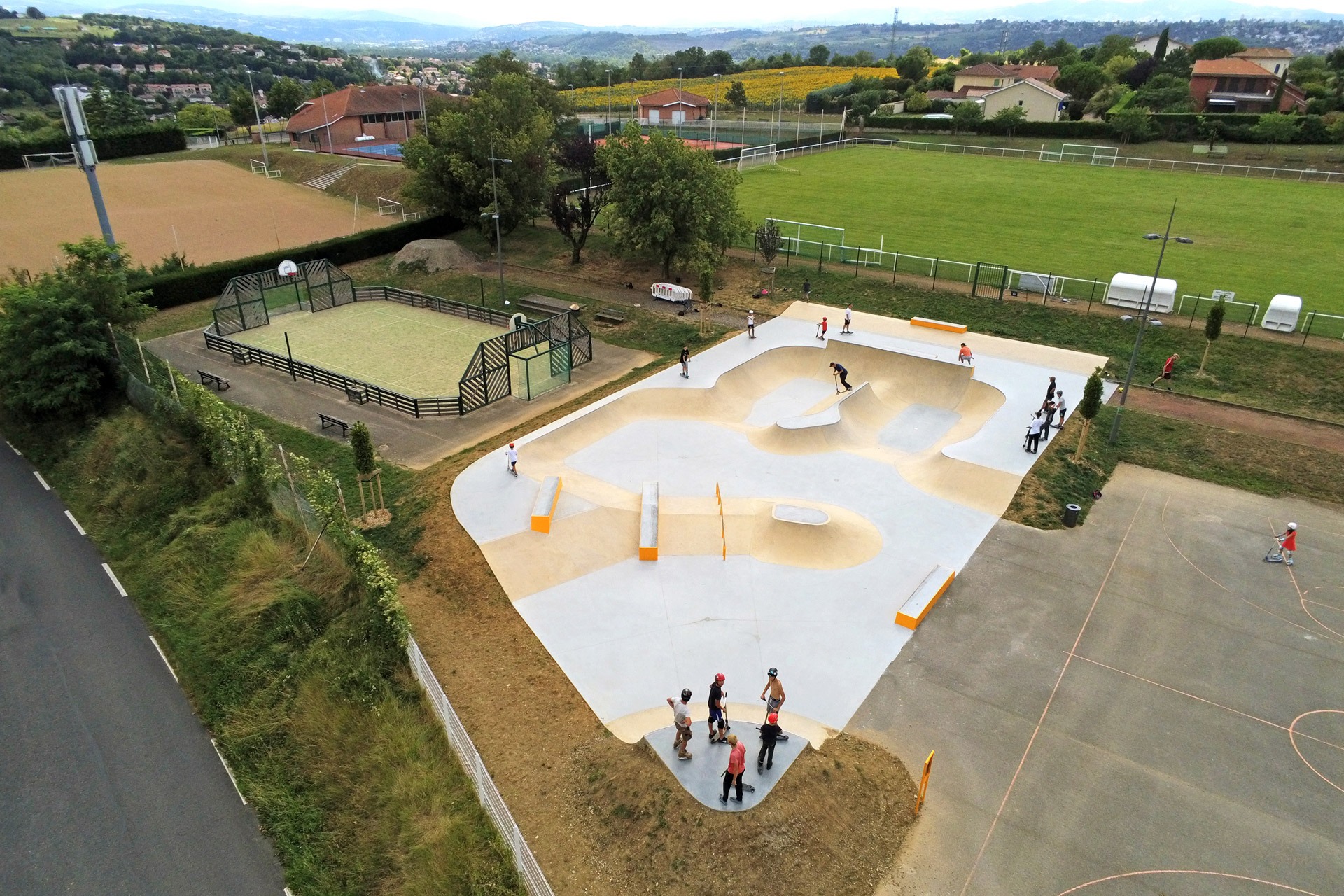 Stade Municipal Solaize Skate Spot