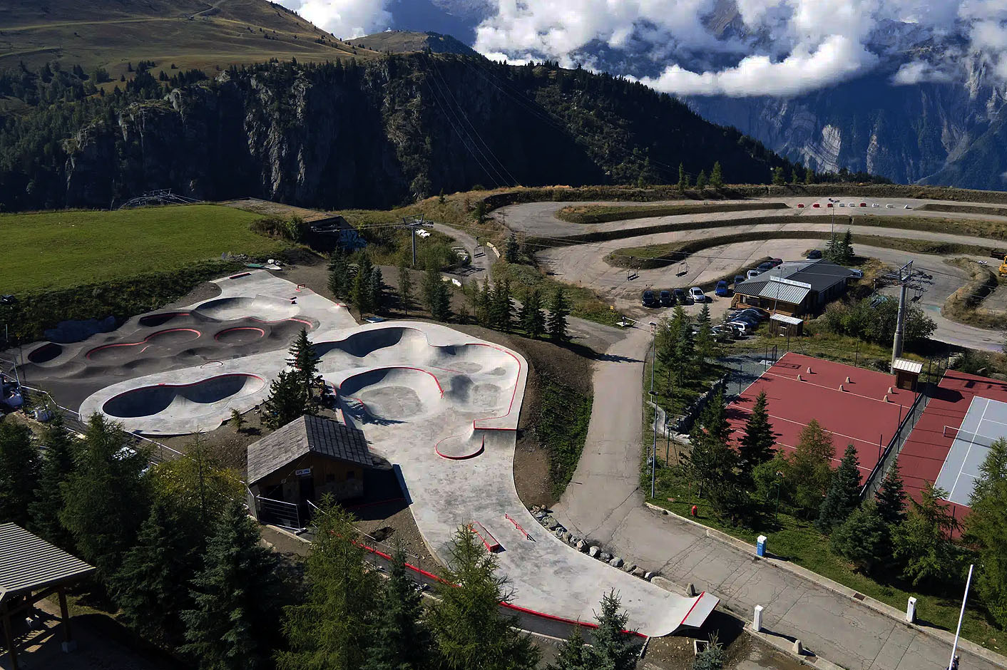 Alpe d'Huez Huez Skate Spot