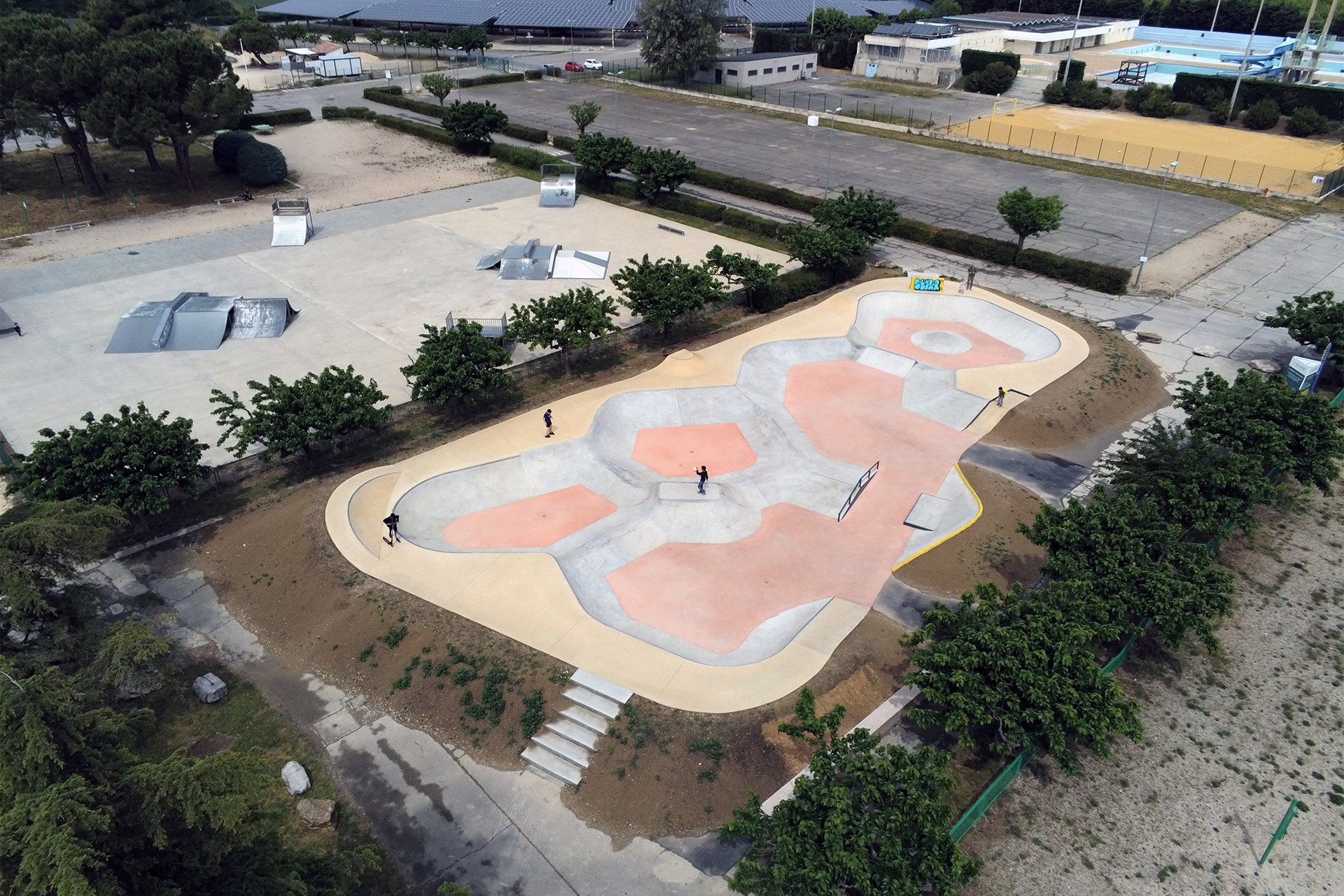 Pierre de Coubertin Carpentras Skate Spot