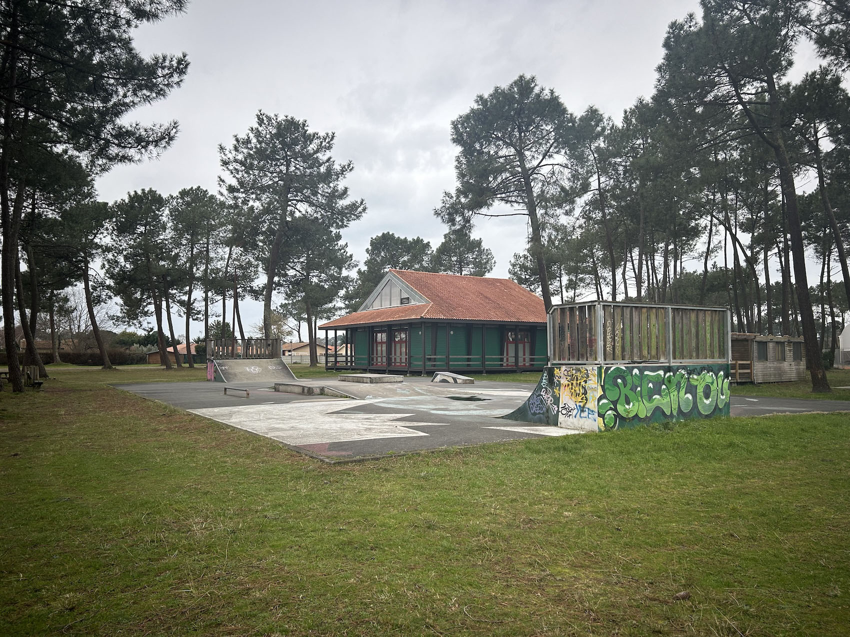 Cazaux La Teste de Buch Skate Spot