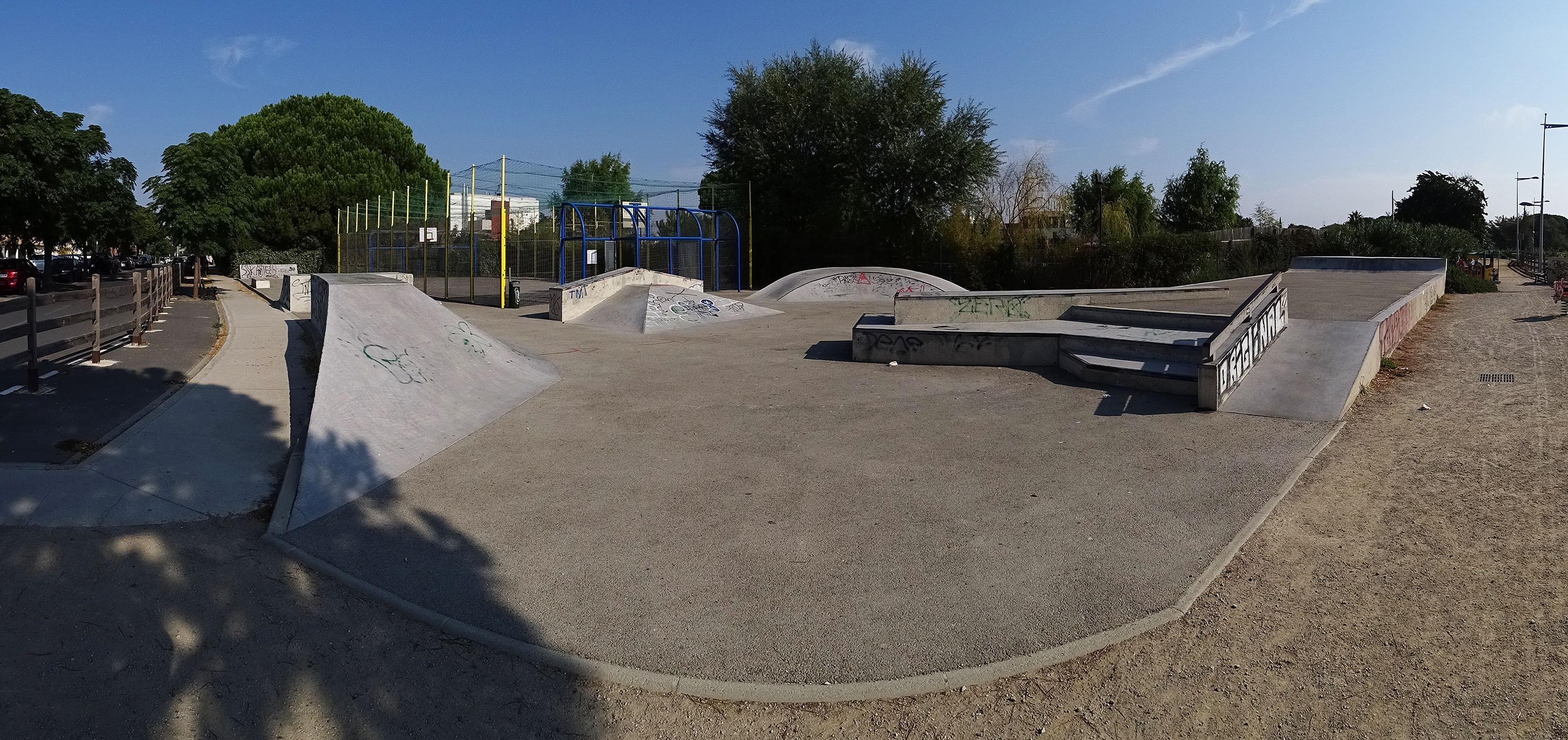 Neuf des Boudres Aigues Mortes Skate Spot
