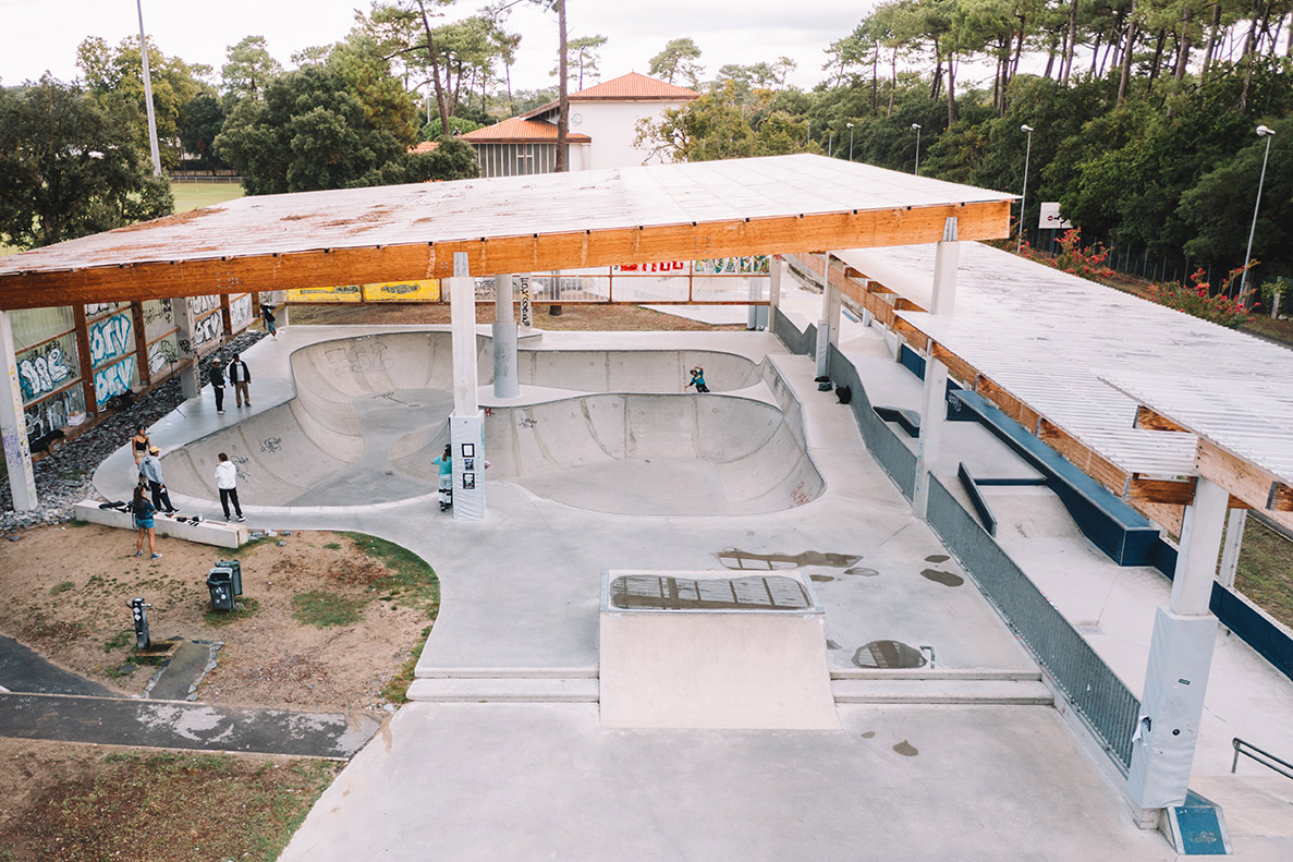 Pôle de Glisse int Capbreton Skate Spot