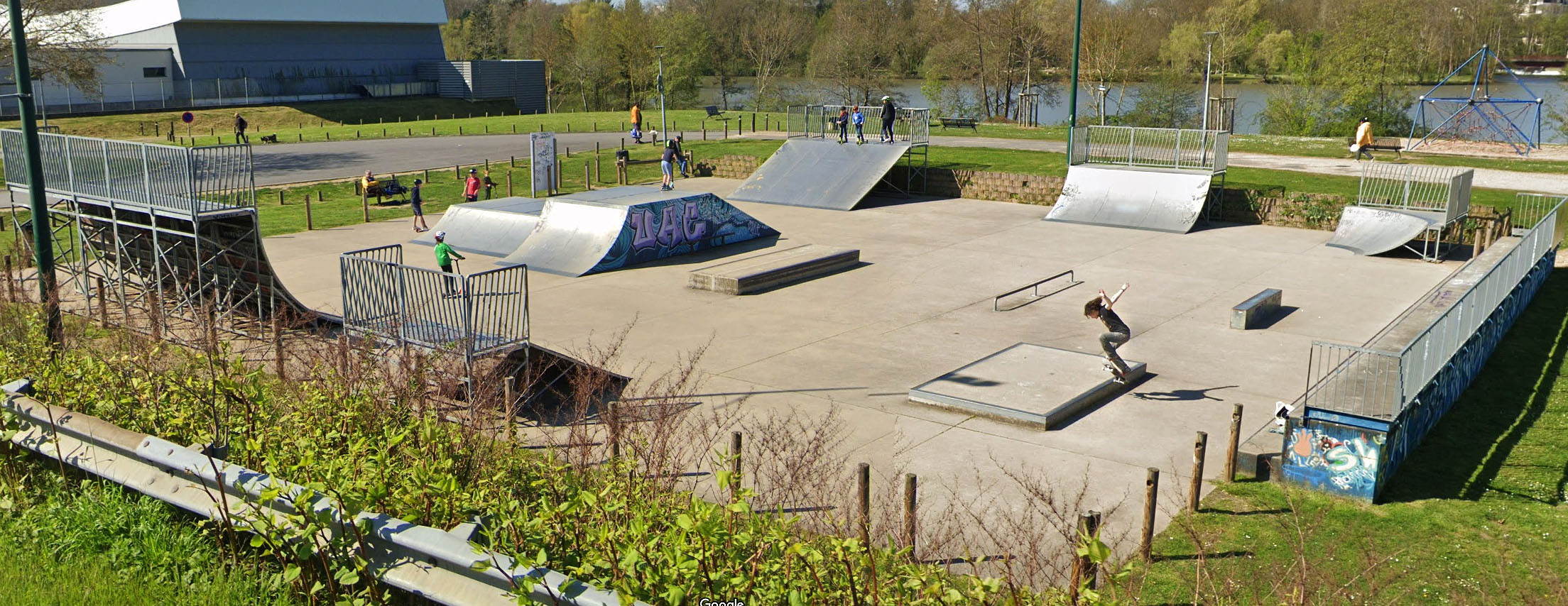Lac des Closiers Montargis Skate Spot
