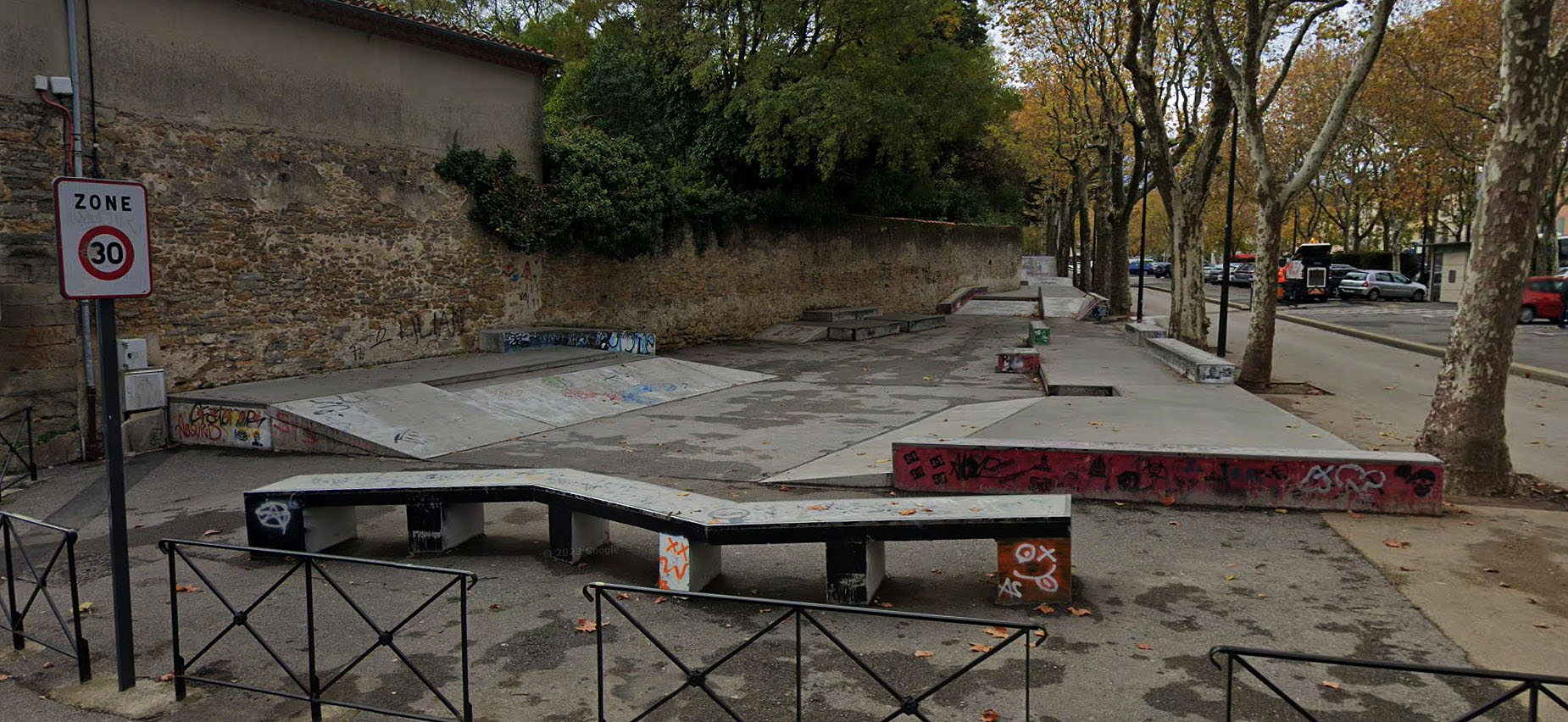 Varsovie Carcassonne Skate Spot
