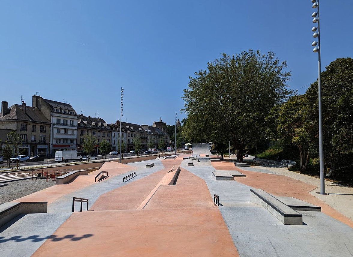 La Rue d' Auge Caen Skate Spot