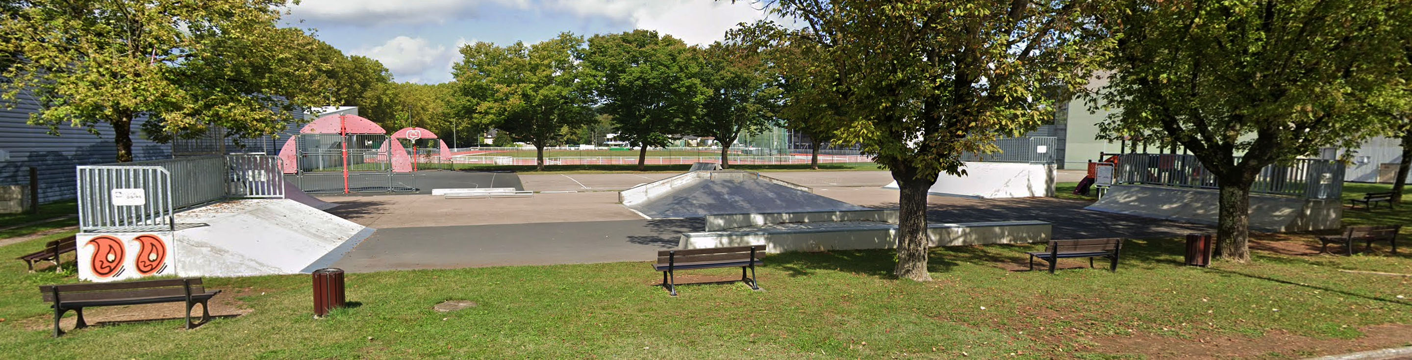 Stade Domenech Brive la Gaillarde Skate Spot