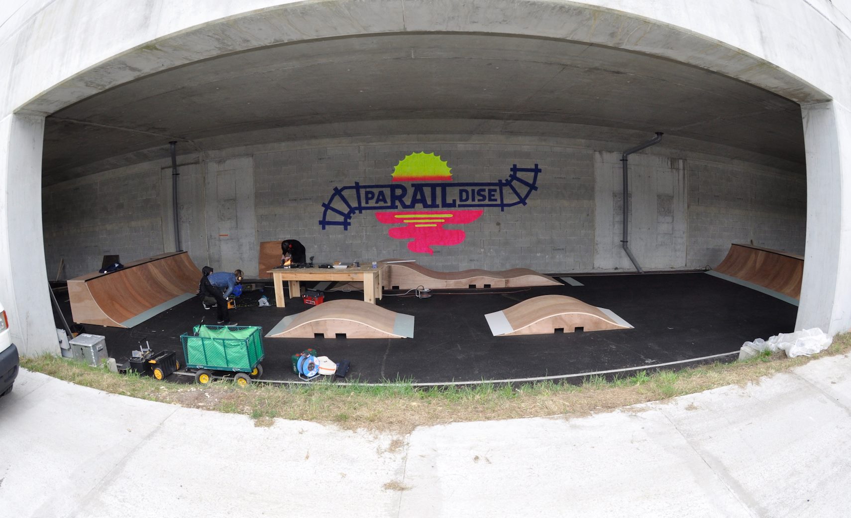 Le Tube Cenon Skate Spot