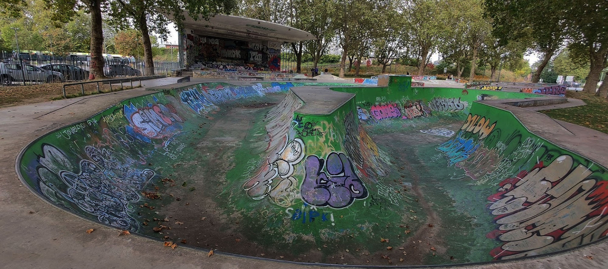 Les Arènes Metz Skate Spot