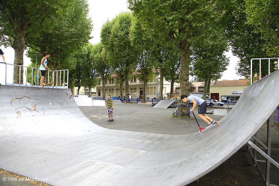 Pont du châtelet Montluçon Skate Spot