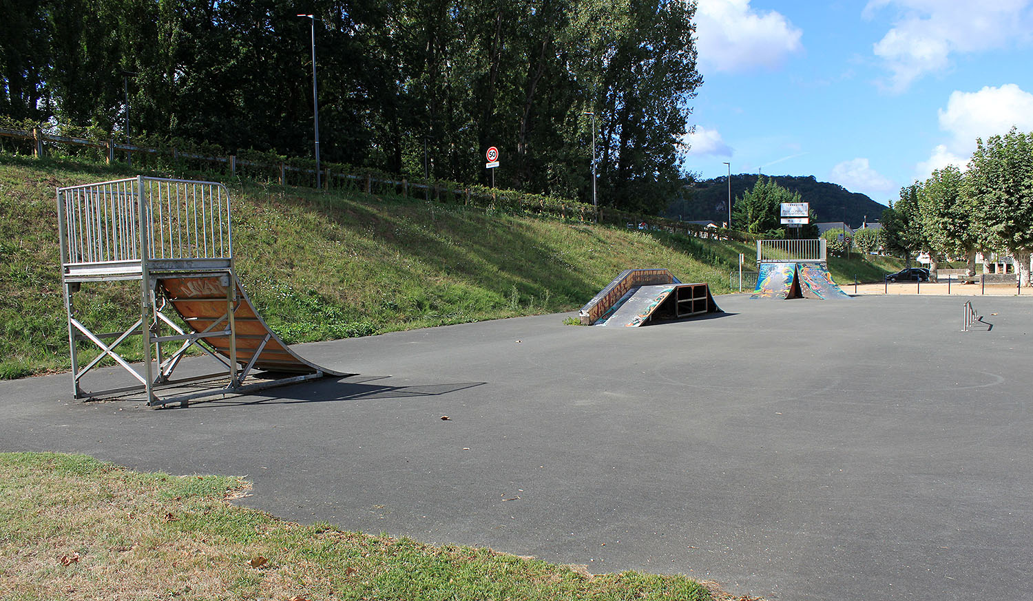 Pont de l'Europe Terrasson Lavilledieu Skate Spot