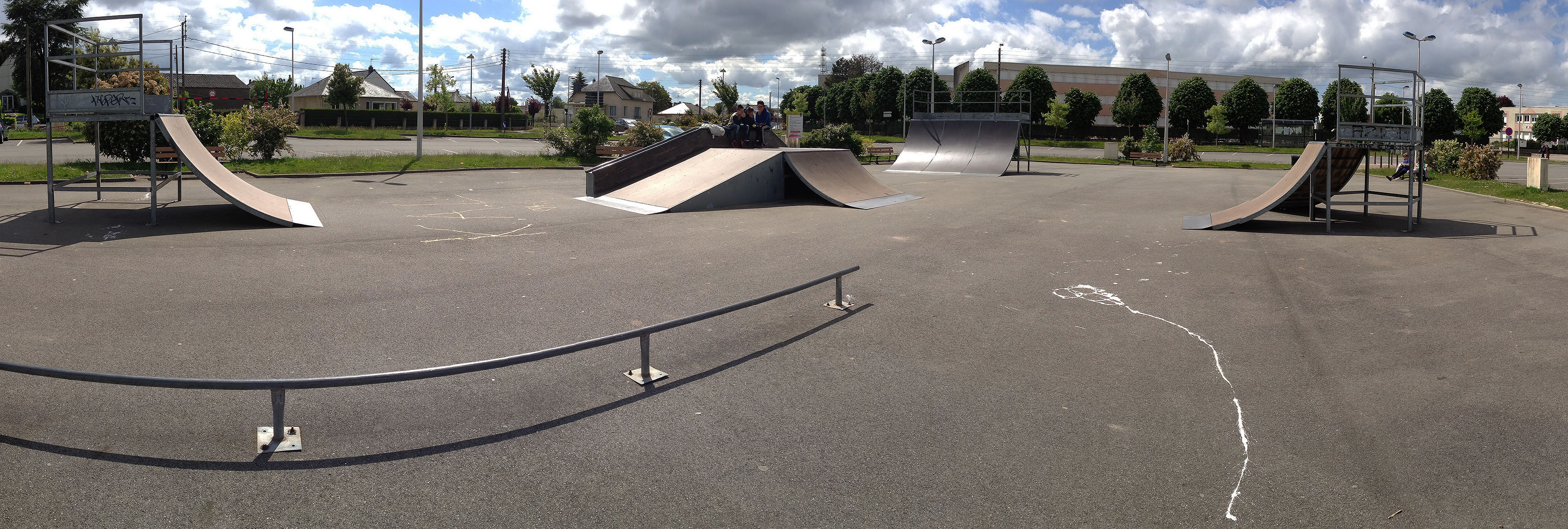 Gare routière Bain de Bretagne Skate Spot