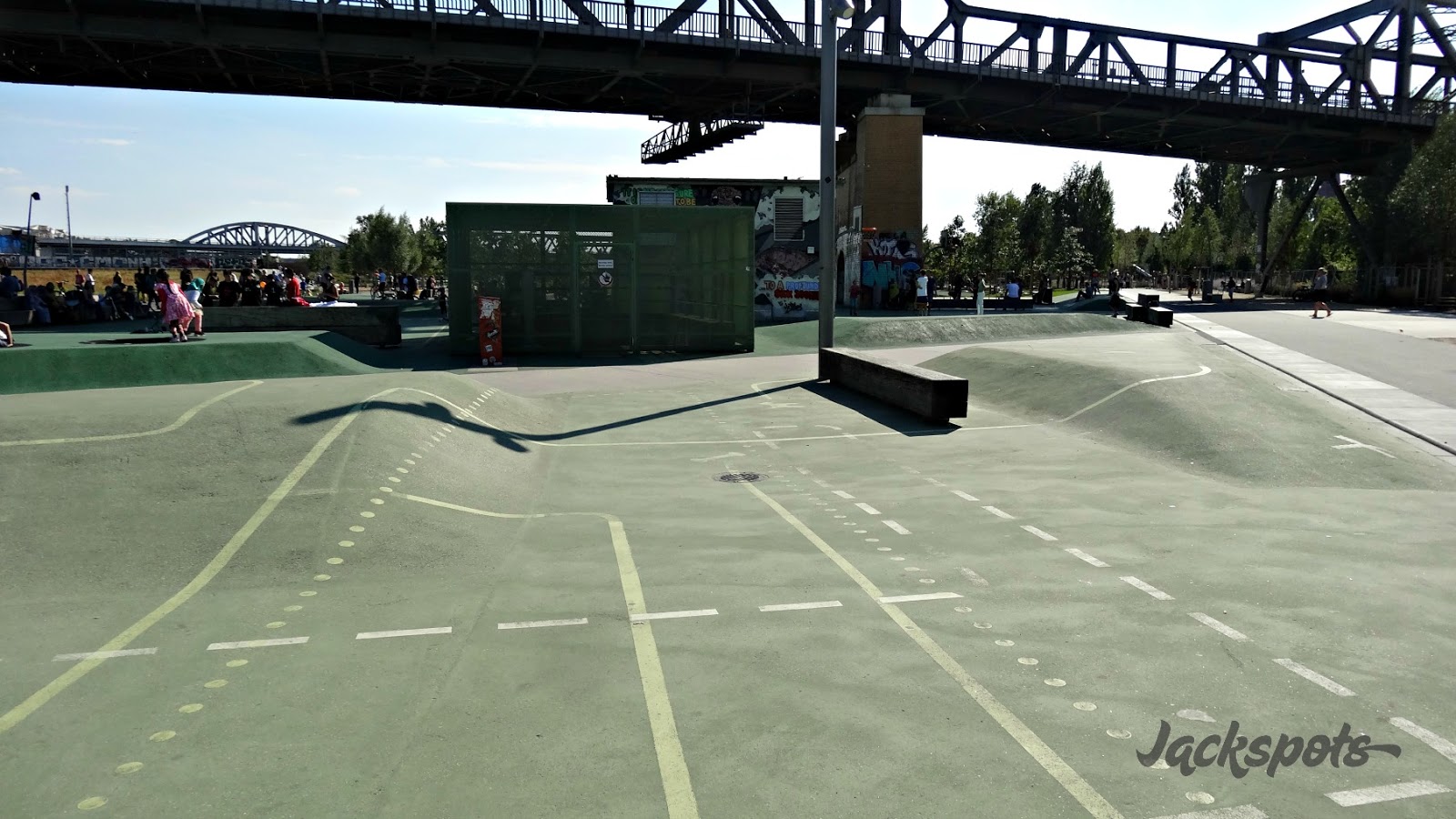 Park am Gleisdreieck Berlin Skate Spot