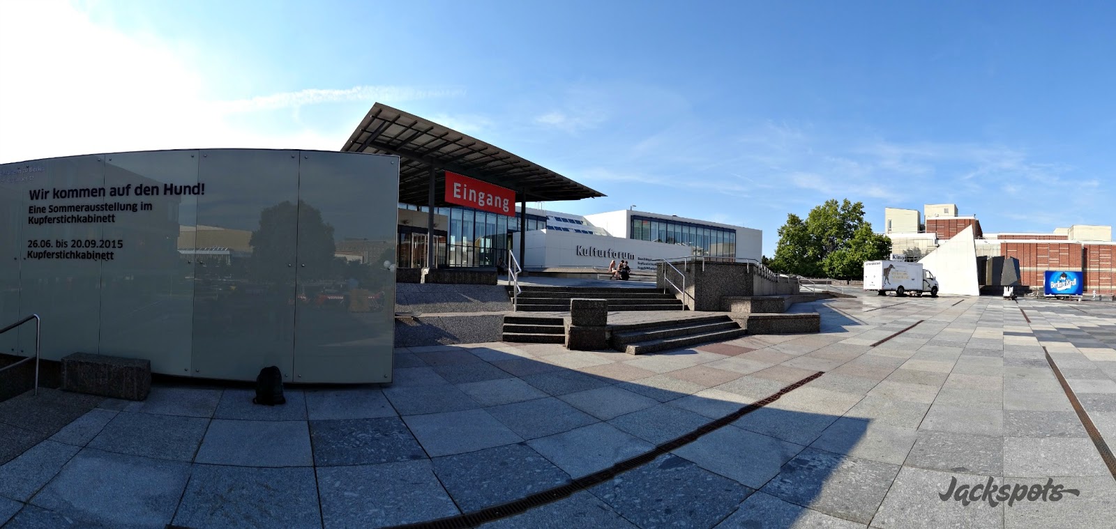 Baustelle Kulturforum Berlin Skate Spot