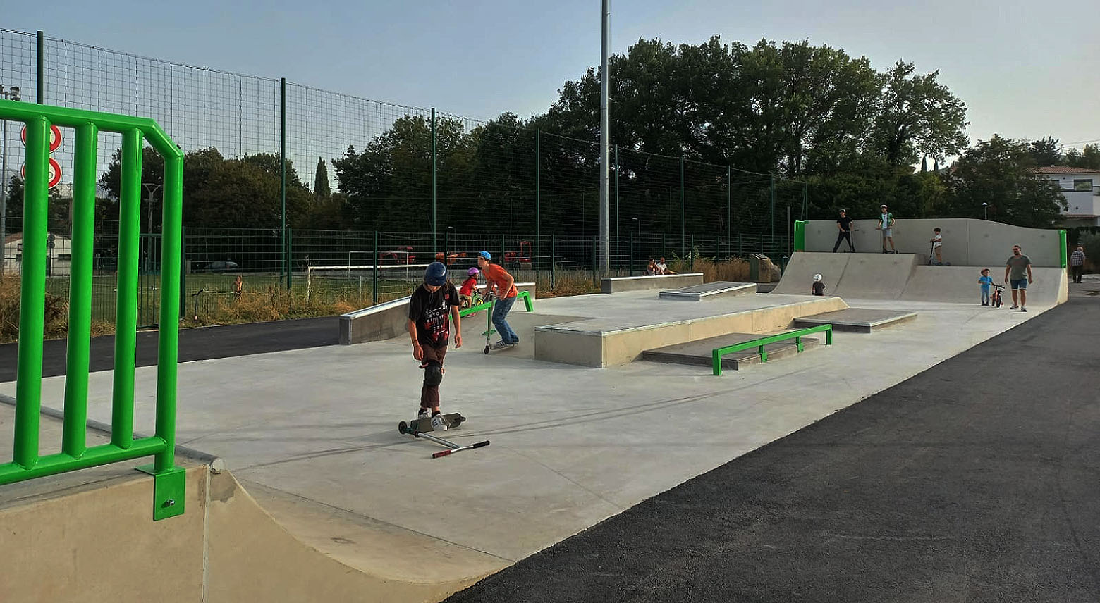 Stade La Destrousse Skate Spot
