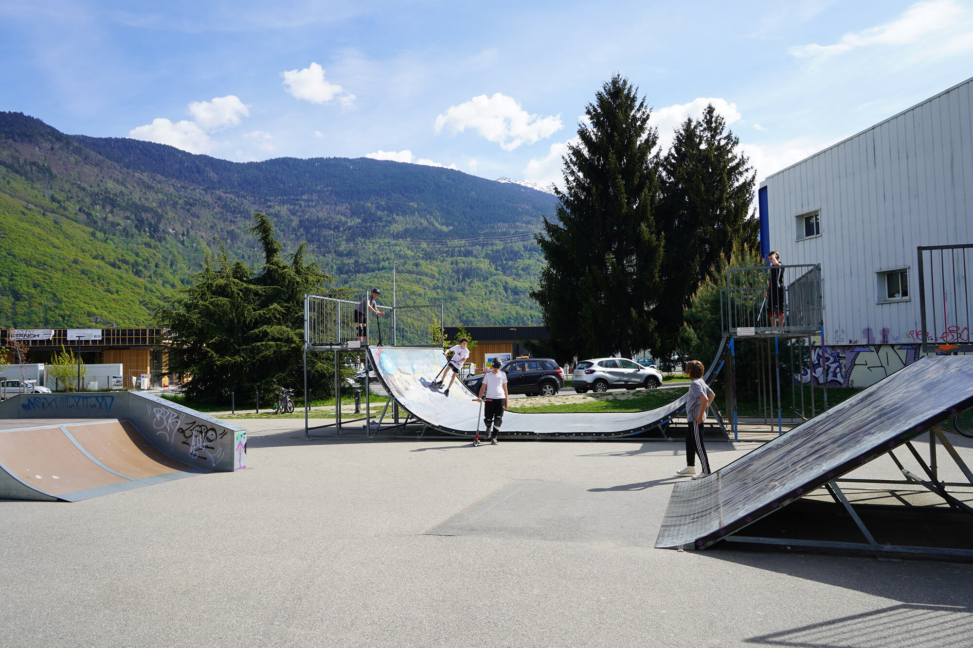 Parc Olympique Albertville Skate Spot