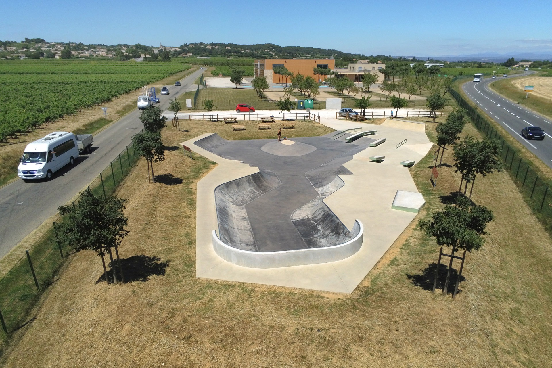 Complexe Sportif Saint Marcel d' Ardèche Skate Spot