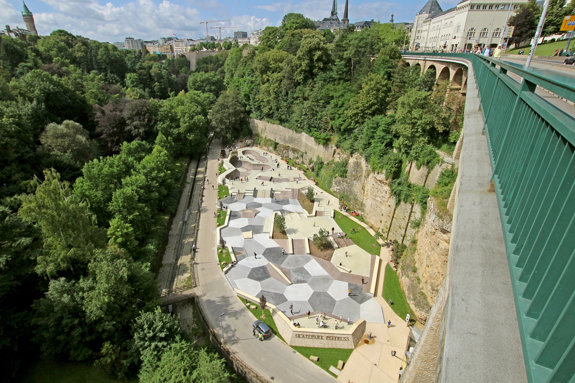 Péitruss Luxembourg Skate Spot