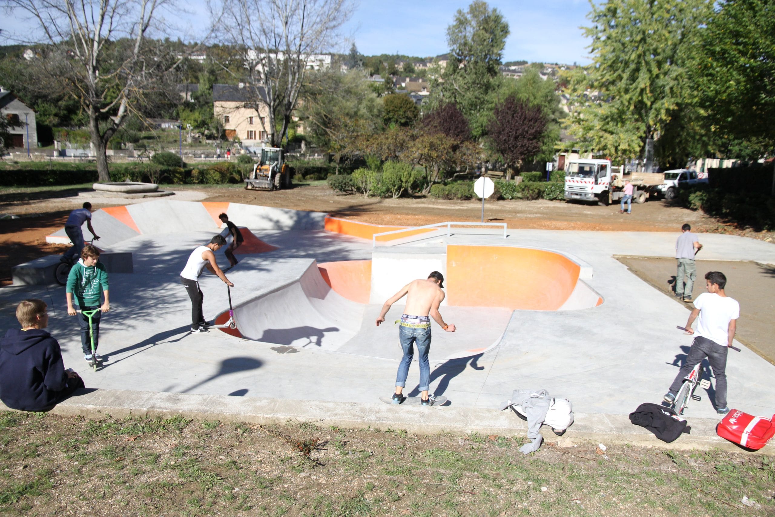 Jardin Couderc Mende Skate Spot
