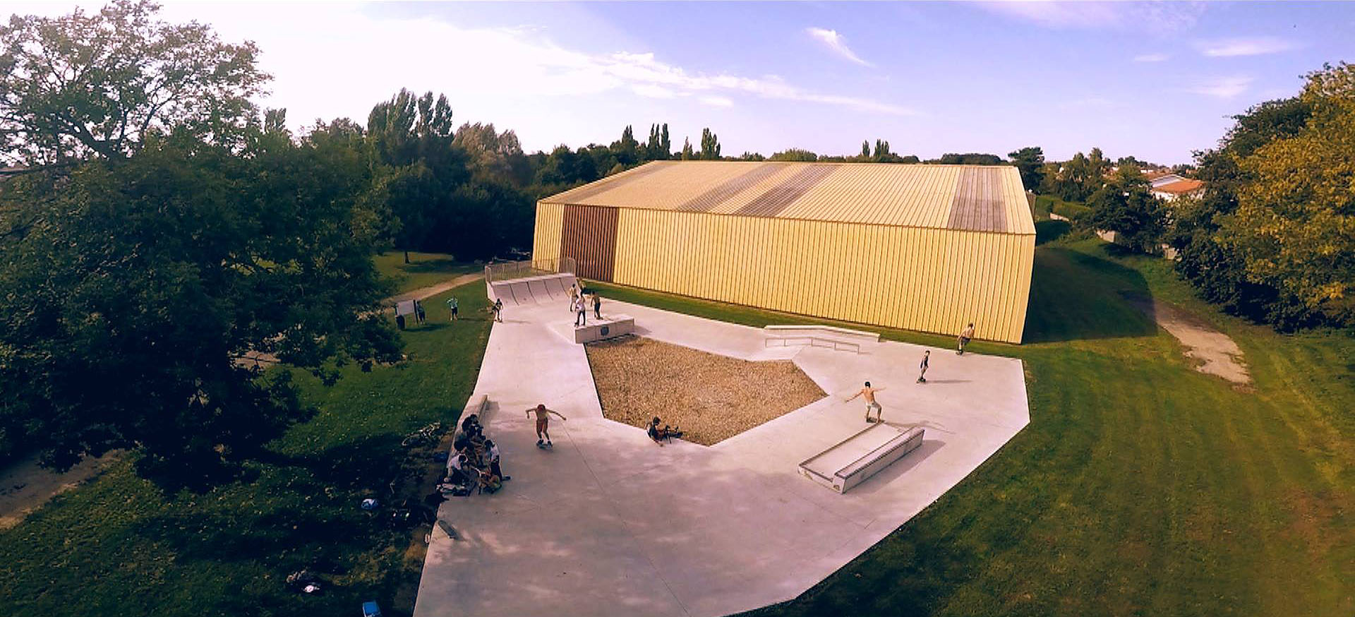 Base de Loisirs Parthenay Skate Spot
