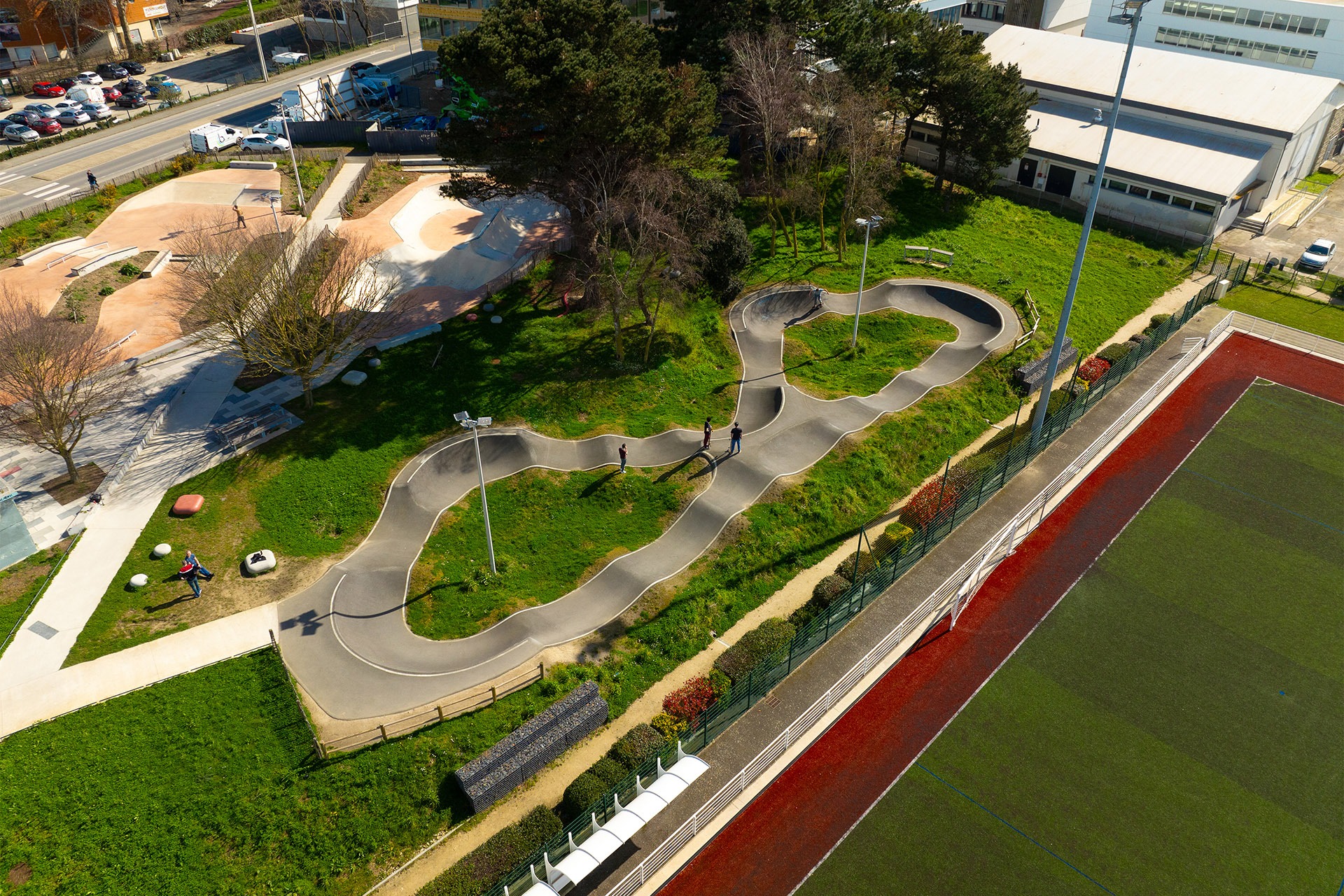 Marville pumptrack Saint-Malo Skate Spot