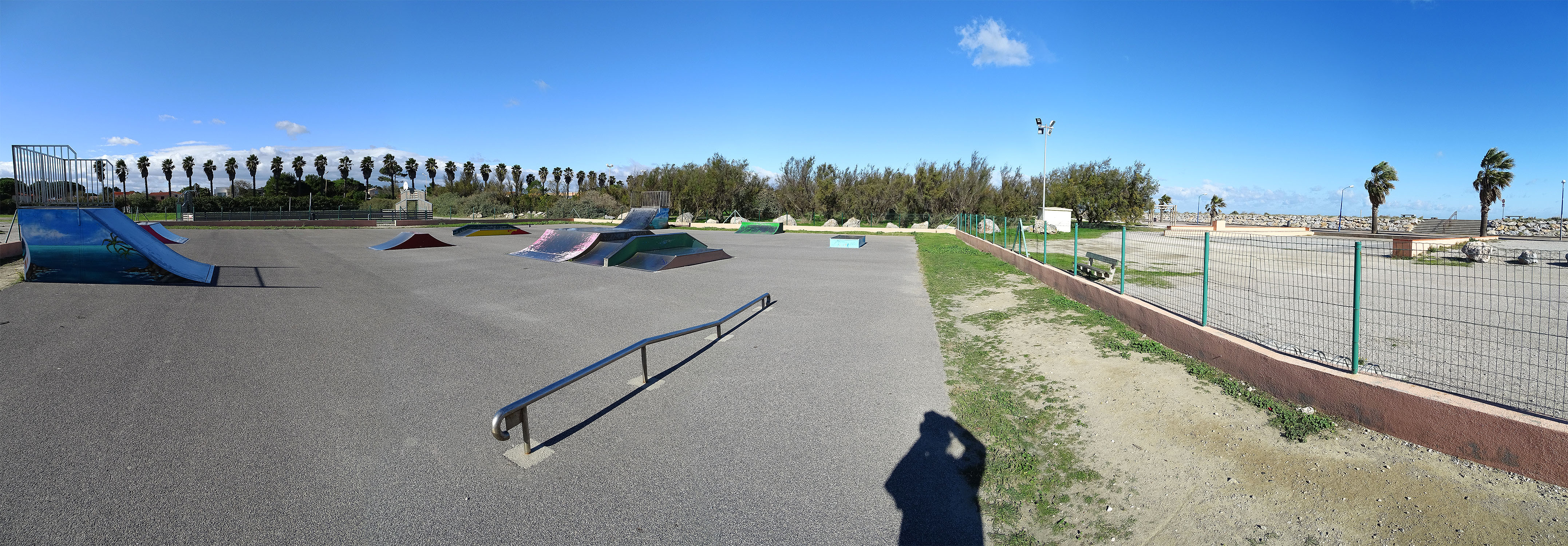 Quartier des mouettes Sainte-Marie-la-Mer Skate Spot