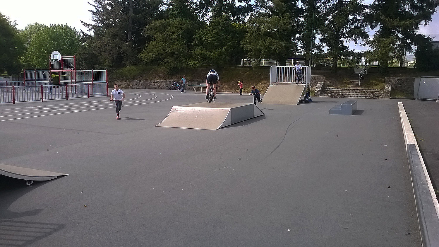 Salles Omnisports La Bruffière Skate Spot