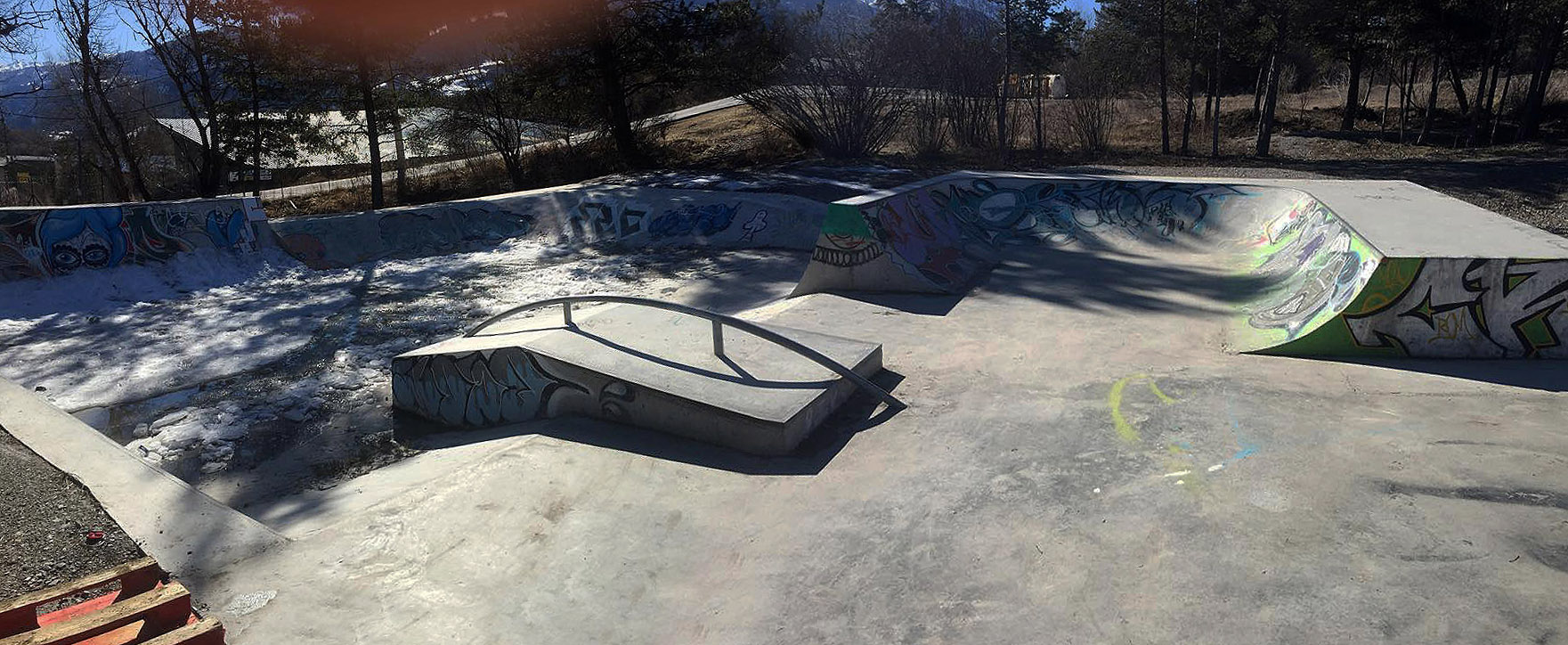 La Valette Barcelonnette Skate Spot