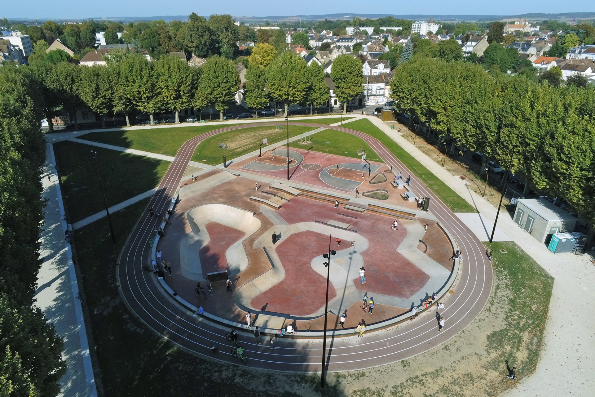 Clos le Roi Sens Skate Spot