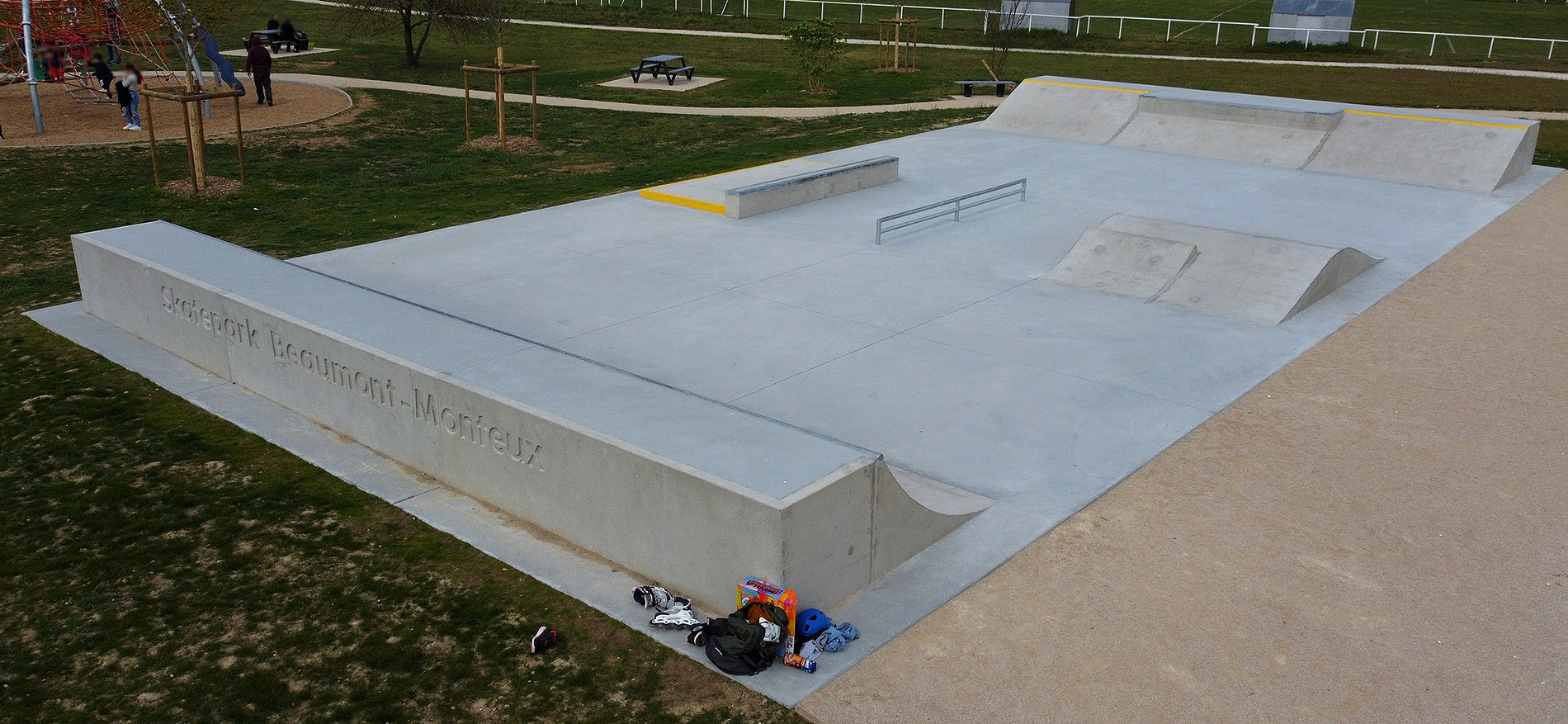 Le Stade Beaumont Monteux Skate Spot