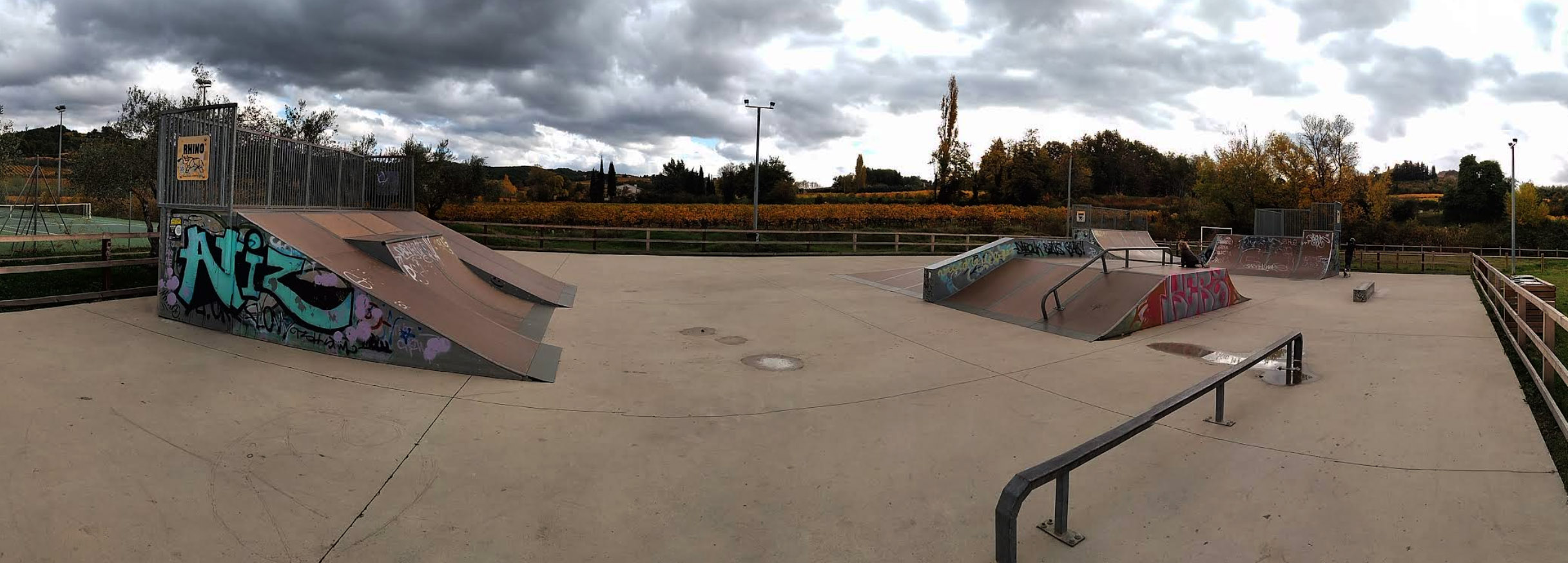 Tennis Club Villedieu Skate Spot