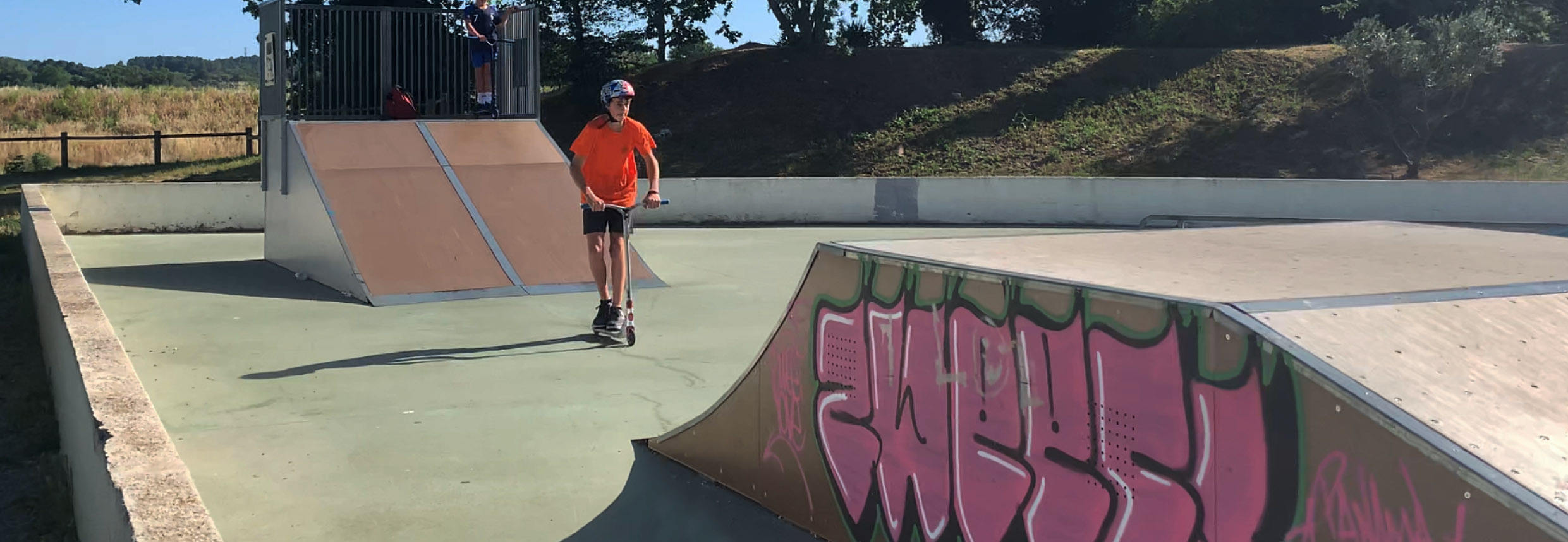 Jardin du Roy Sallèles d'Aude Skate Spot