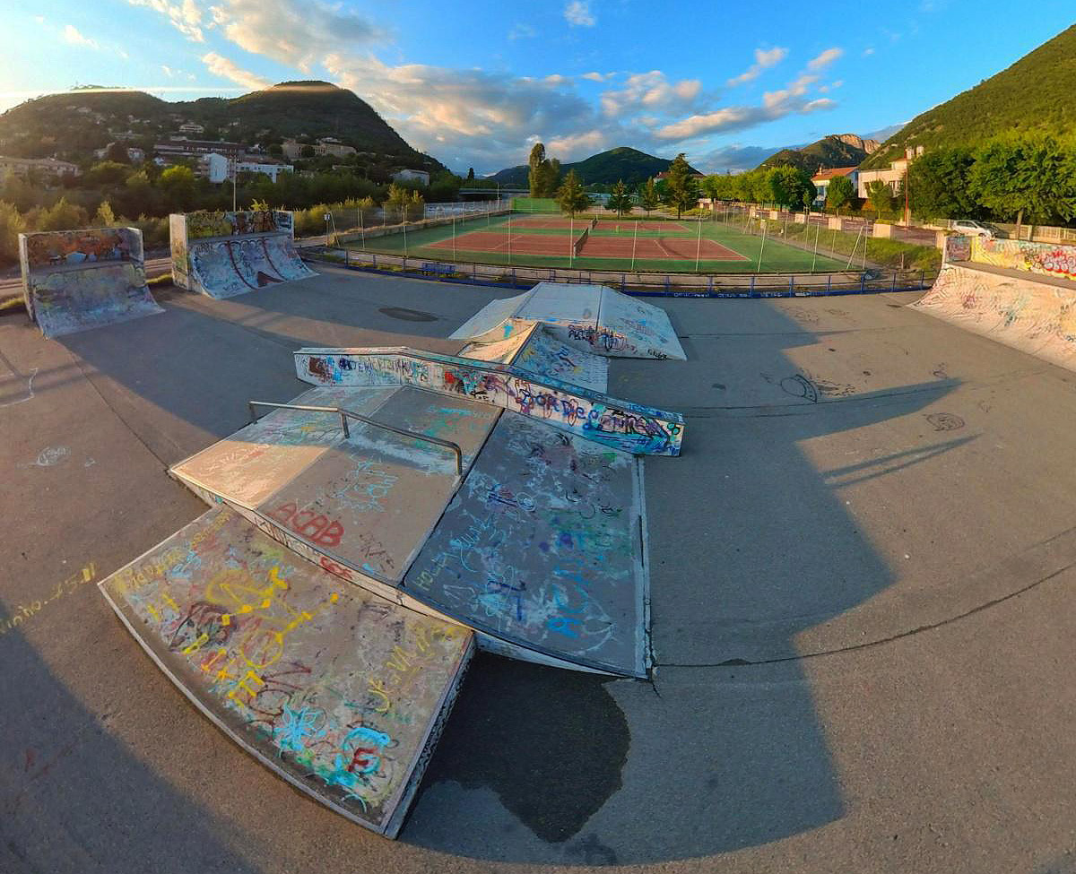 Le Tibet Digne les Bains Skate Spot