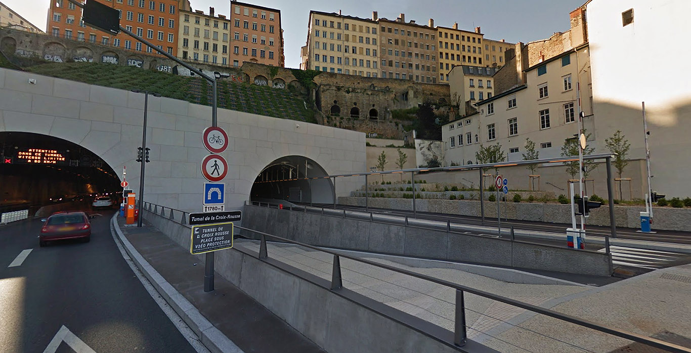Tunnel Croix Rousse Lyon Skate Spot
