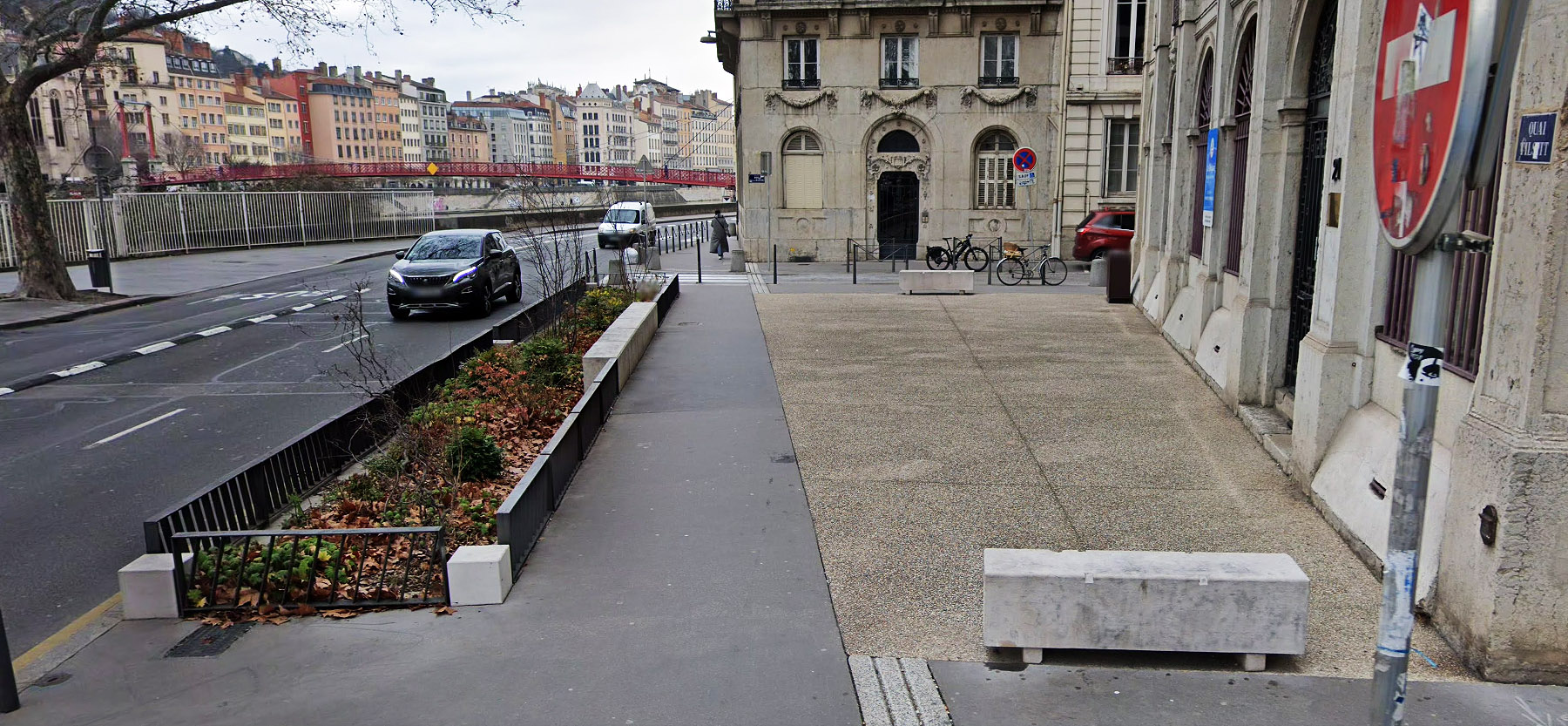Quai Tilsitt Lyon Skate Spot