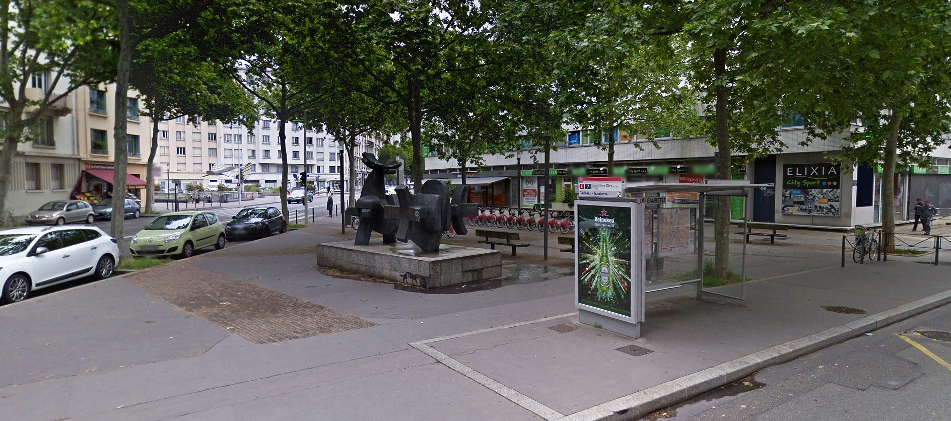 Garibaldi Metro Lyon Skate Spot