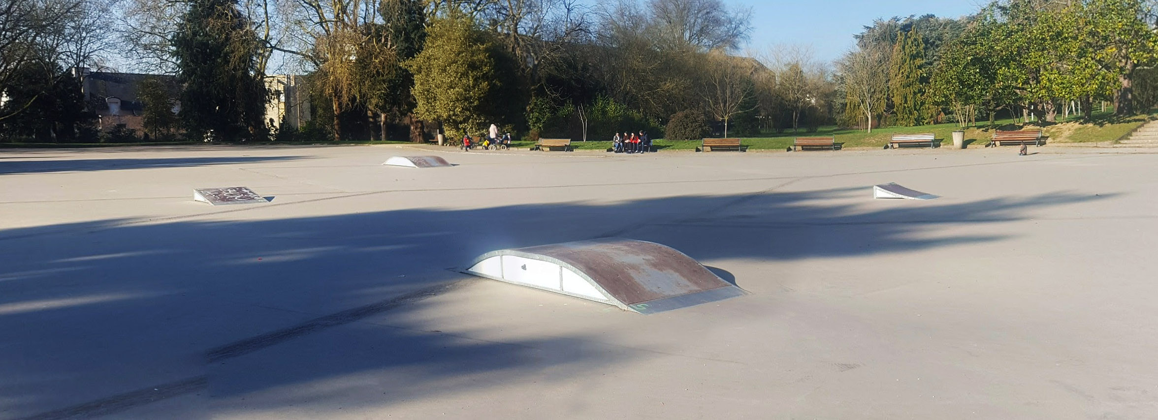 Parc de Maurepas Rennes Skate Spot