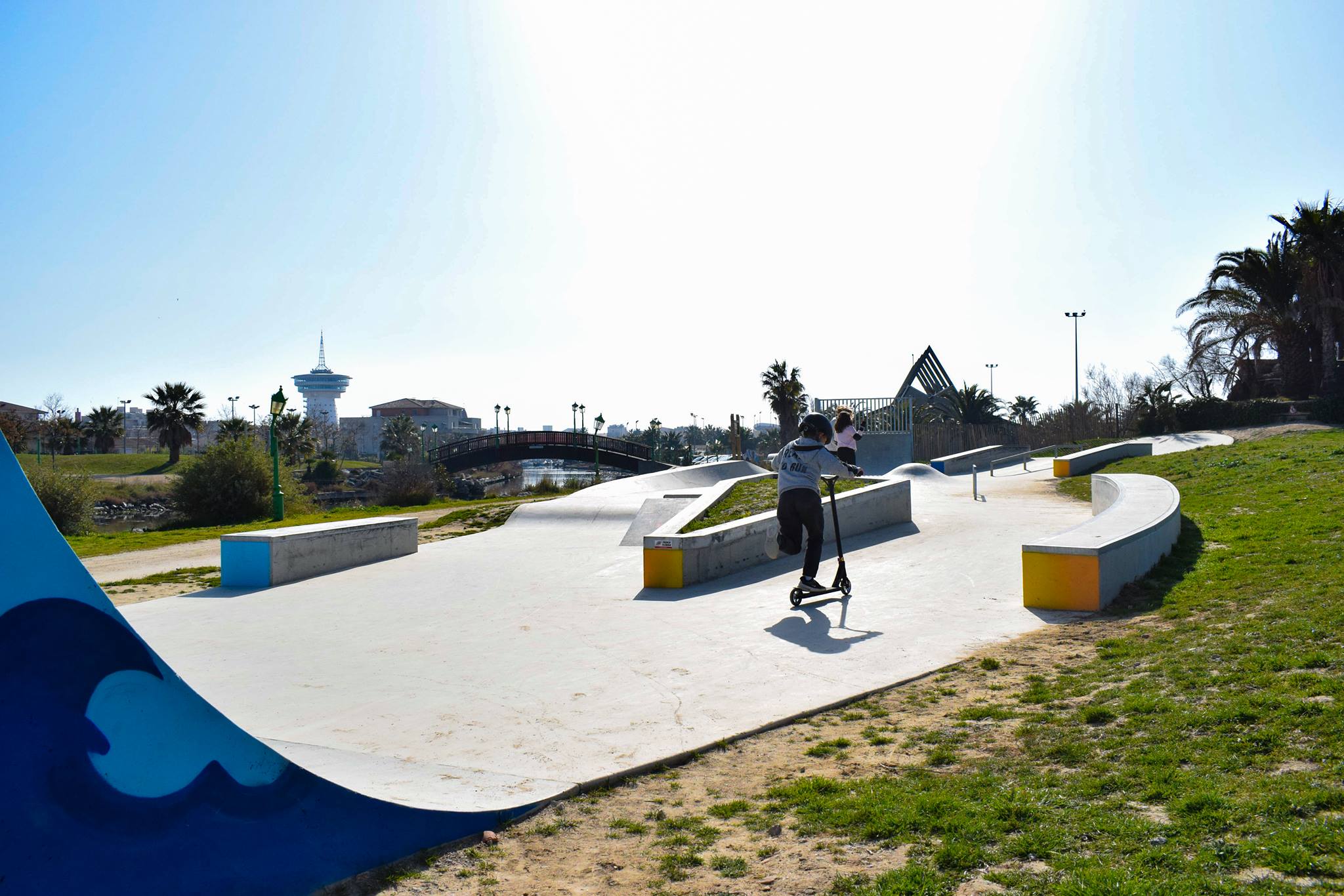 Parc du Levant Palavas les Flots Skate Spot