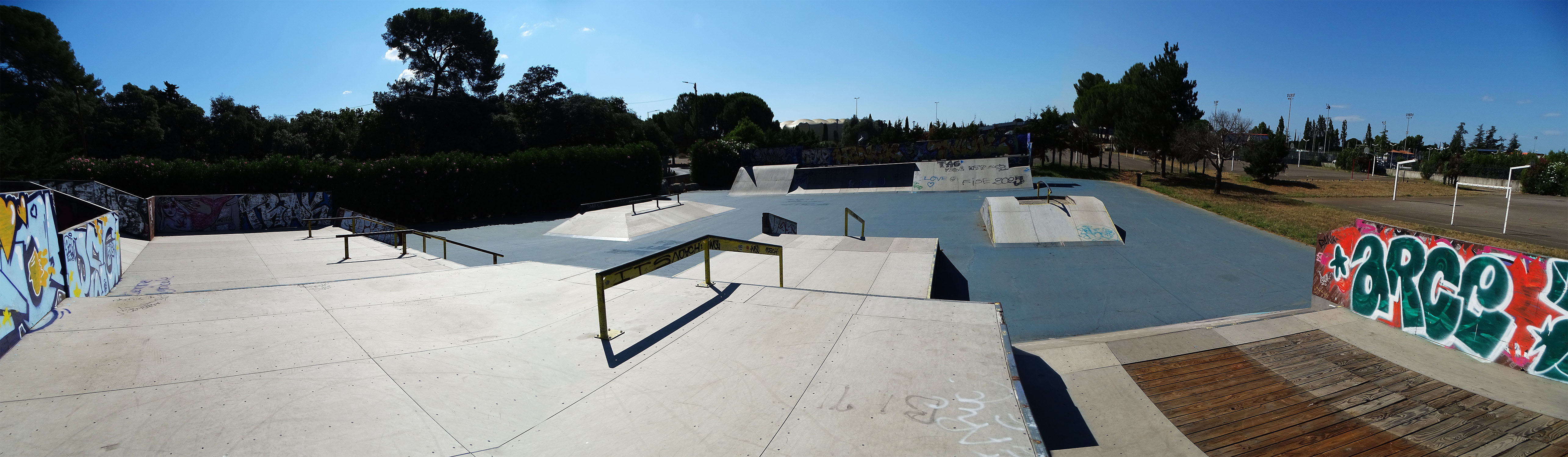 Grammont Old Modules Montpellier Skate Spot