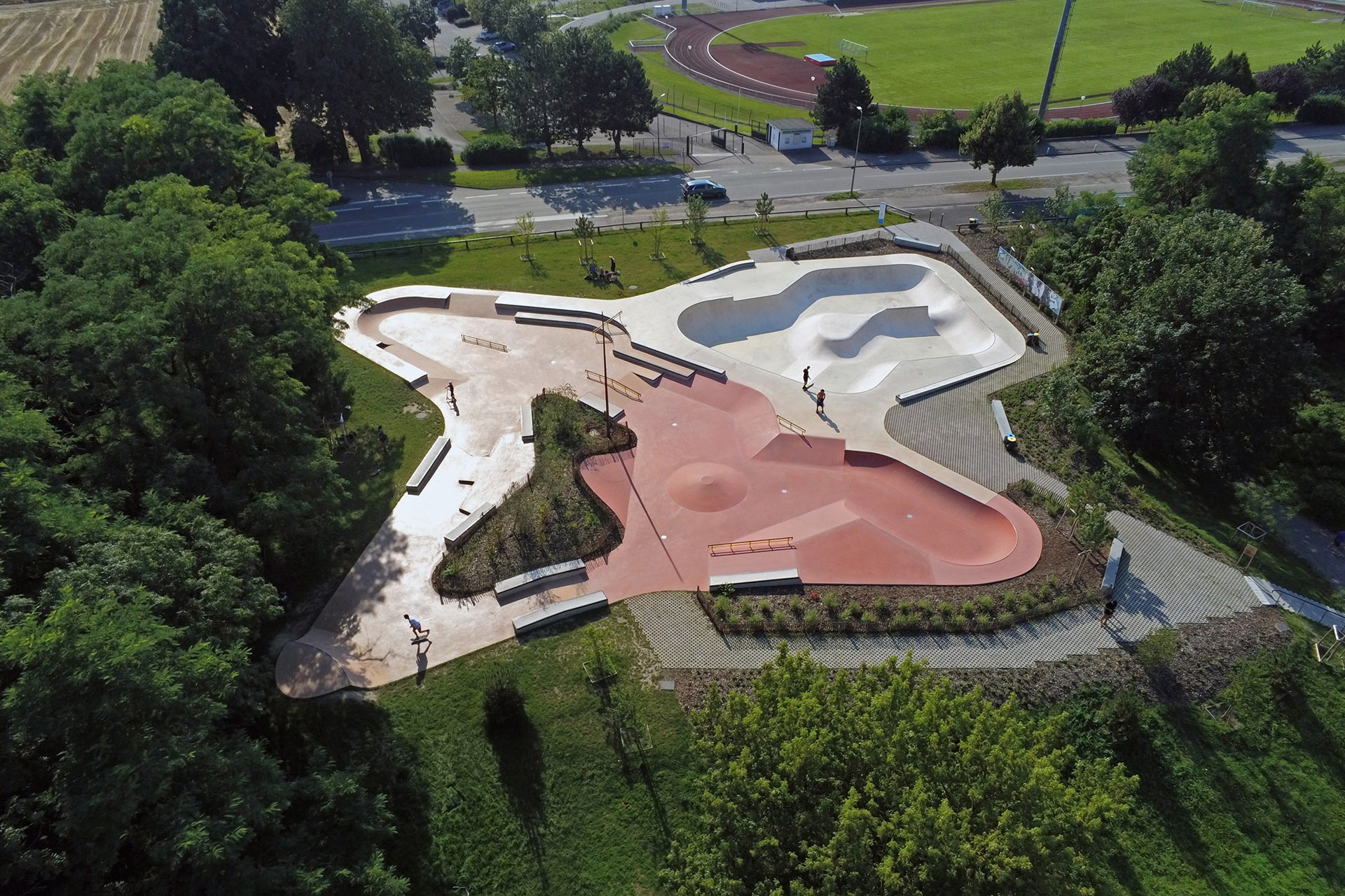 Parc Zimmer Lingolsheim Skate Spot