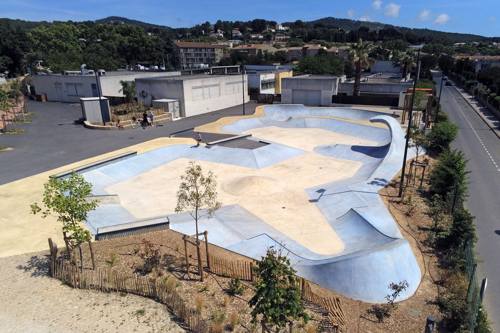 Yann Casasreales Saint-Cyr-sur-Mer Skate Spot