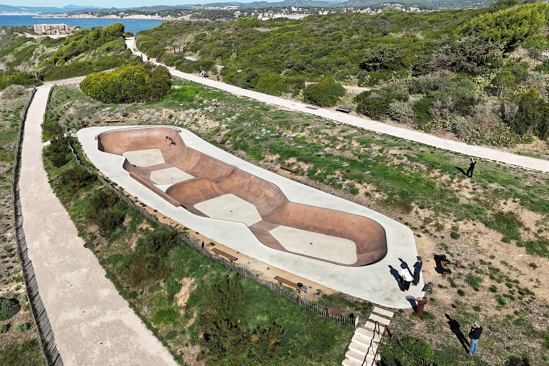 Parc de la Méditerranée Six-Fours-les-Plages Skate Spot