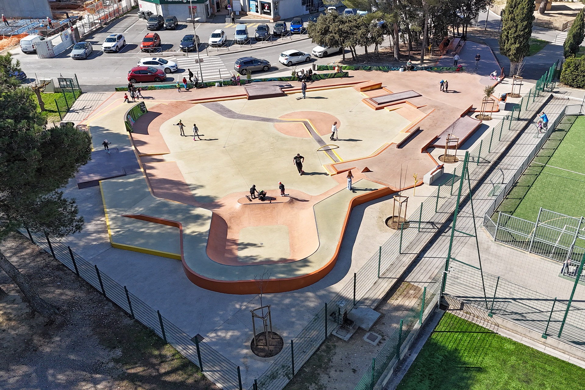 Parc des Sports Lambesc Skate Spot