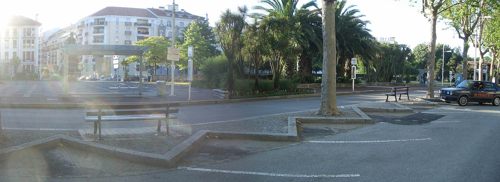 Place des Basques Bayonne Skate Spot