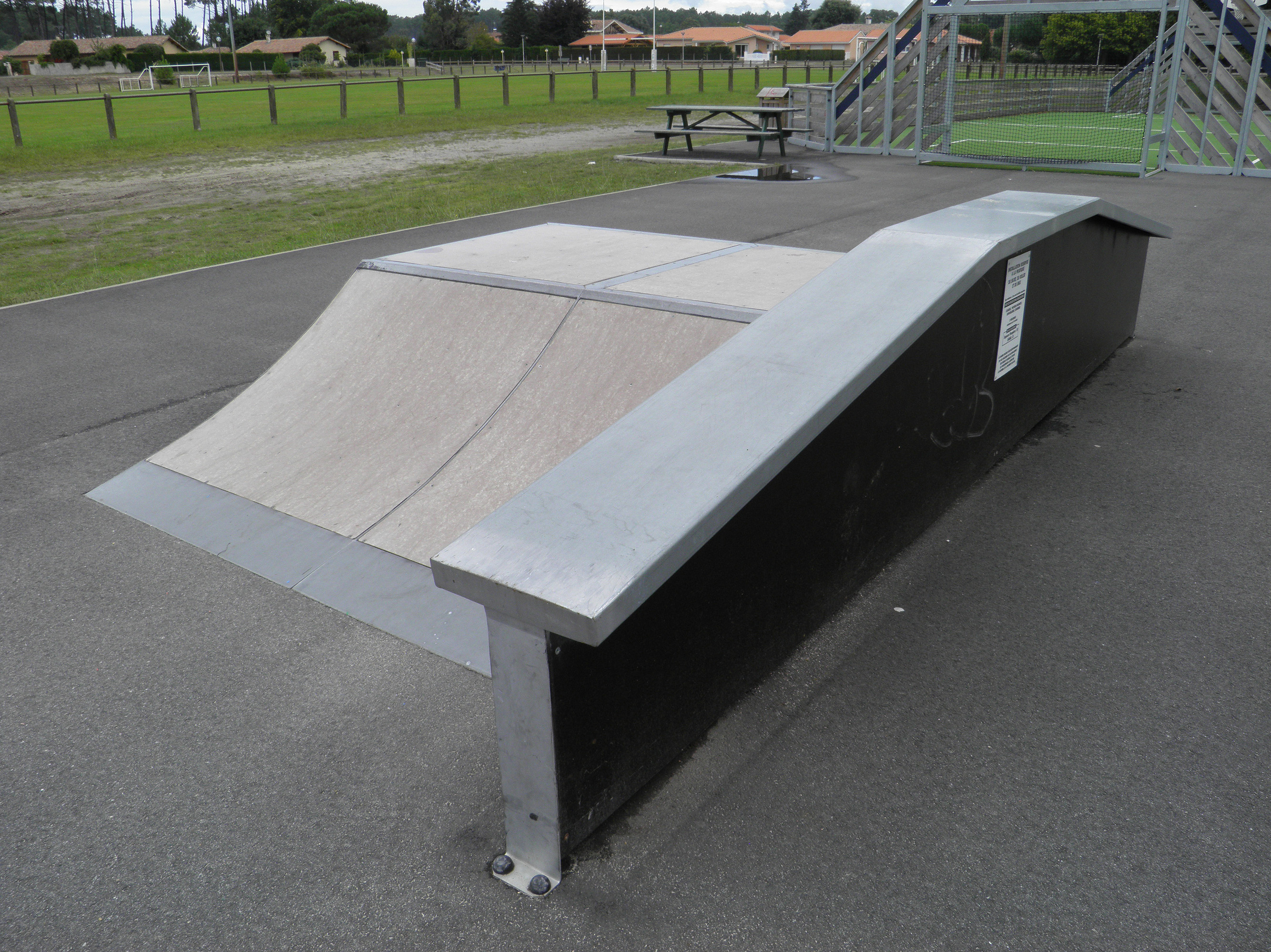 Le chateau d' eau Linxe Skate Spot