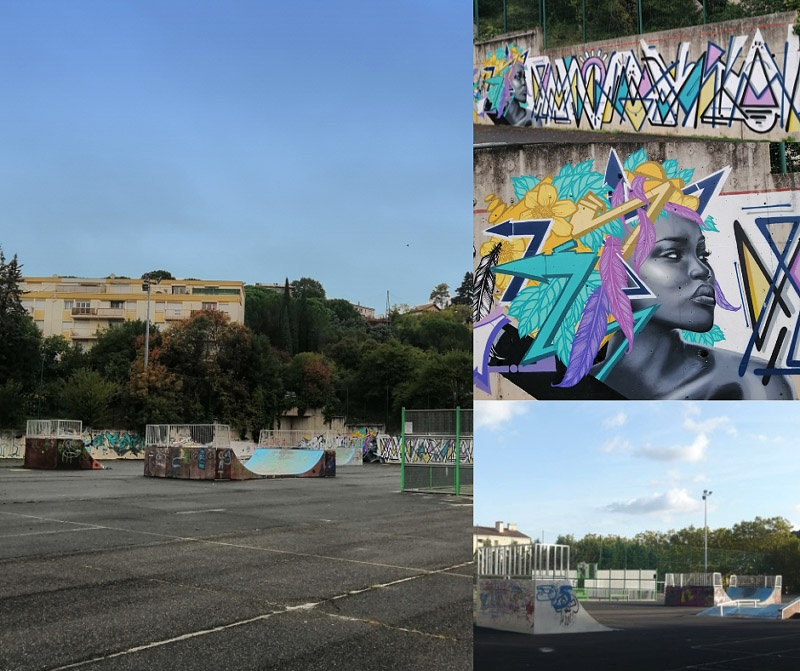 Aire du Grézac Lodève Skate Spot