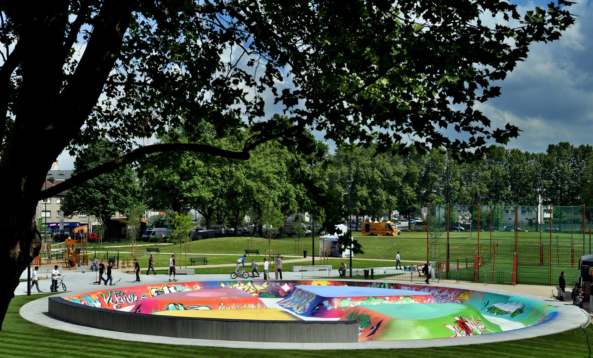 Flowpark Argenteuil Skate Spot