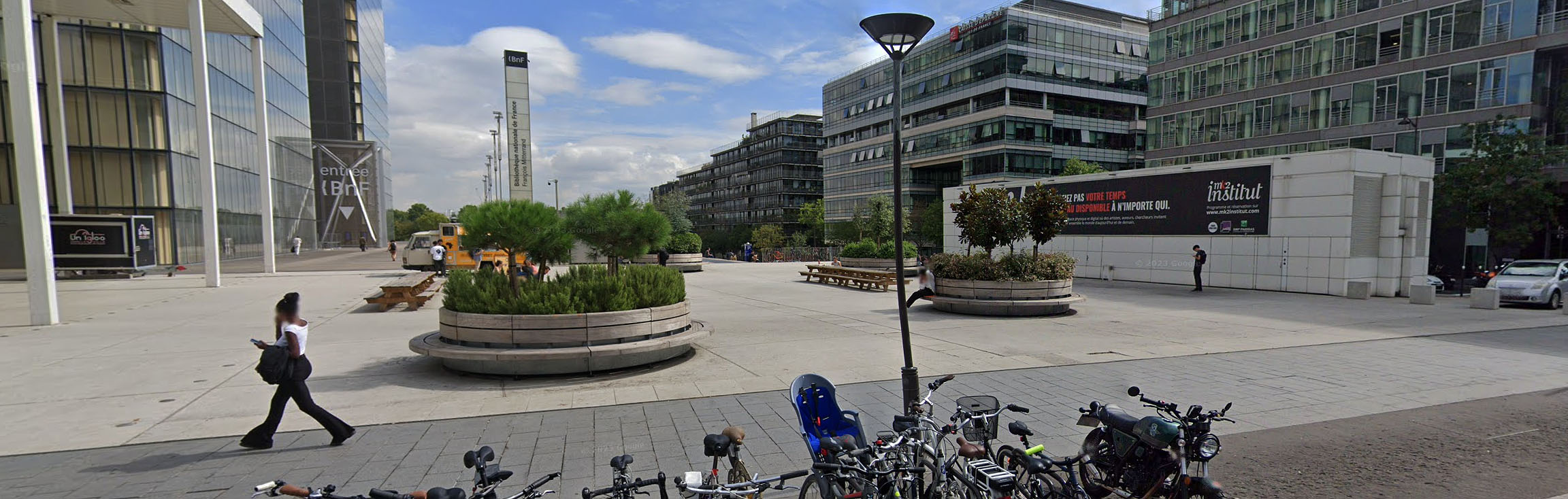 Mk2 Bibliothèque Paris Skate Spot