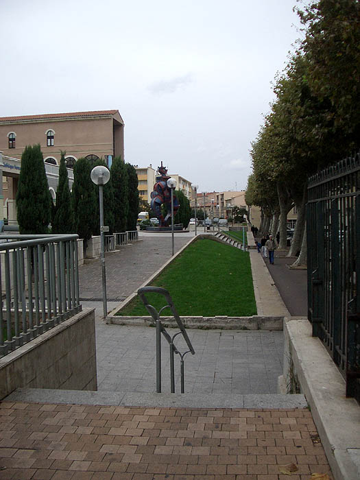 Médiathèque Mitterrand Sète Skate Spot