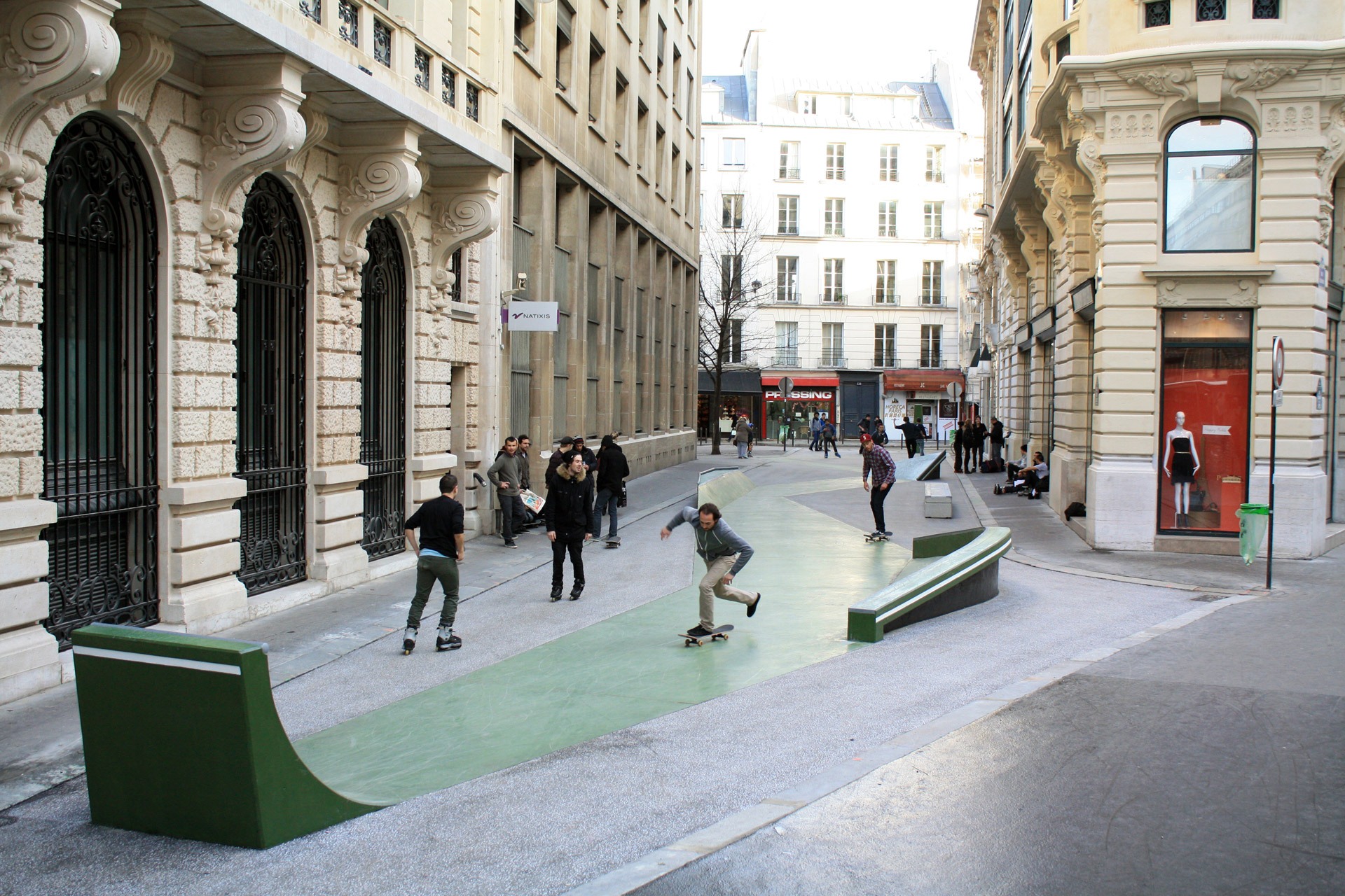 Cladel Street Paris Skate Spot