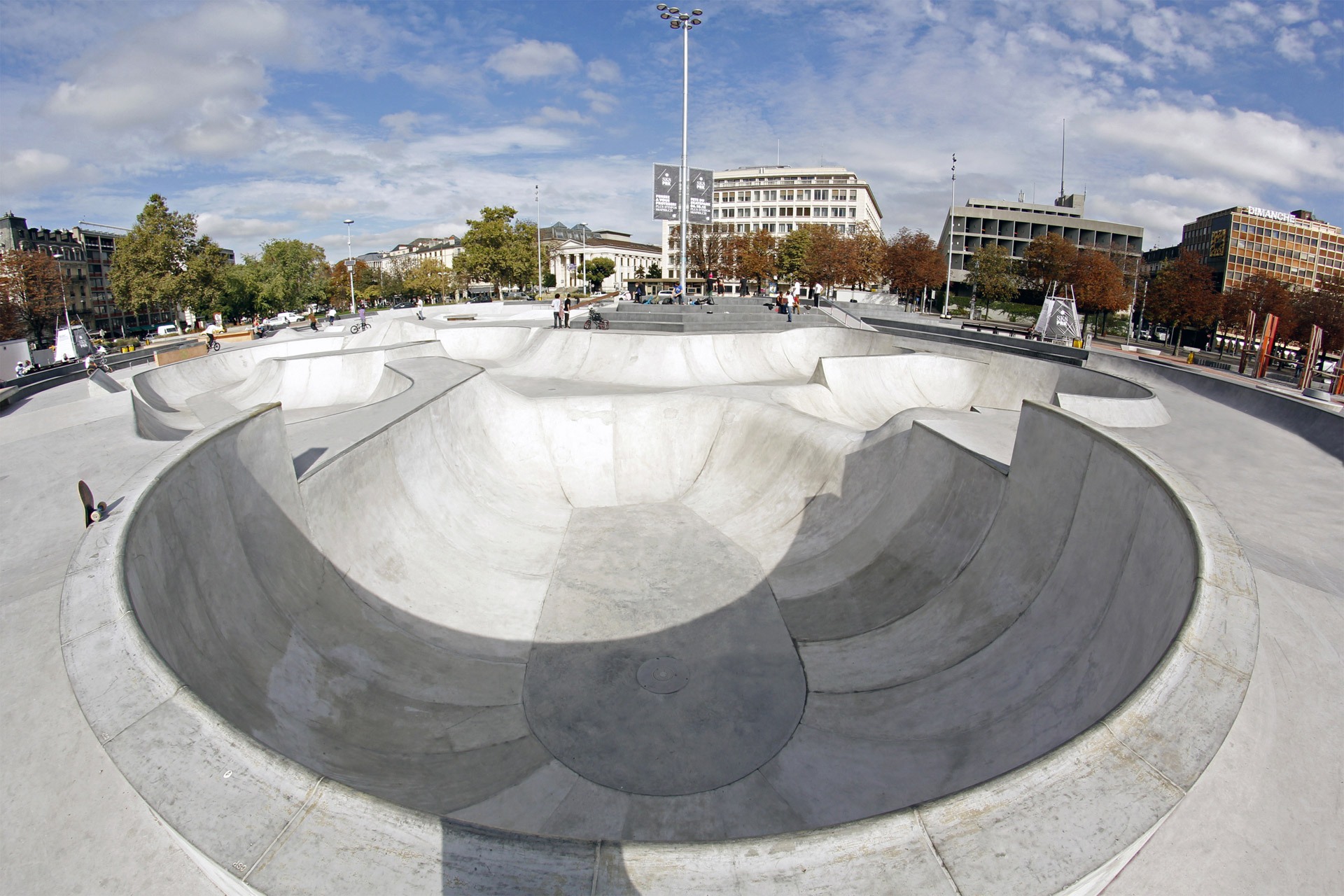 Plainpalais Genève Skate Spot